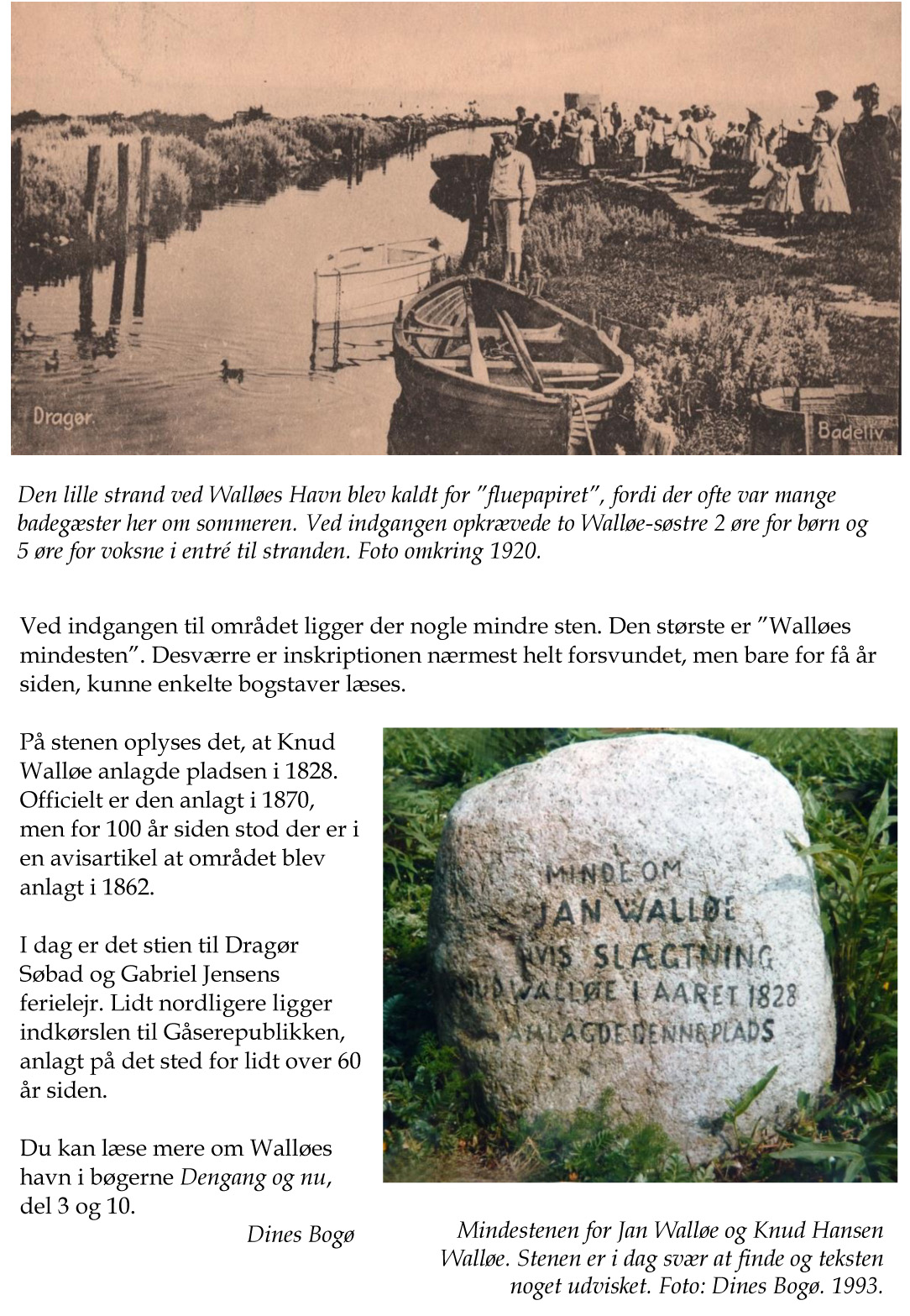 Walløes Havn - Dines Bogø
